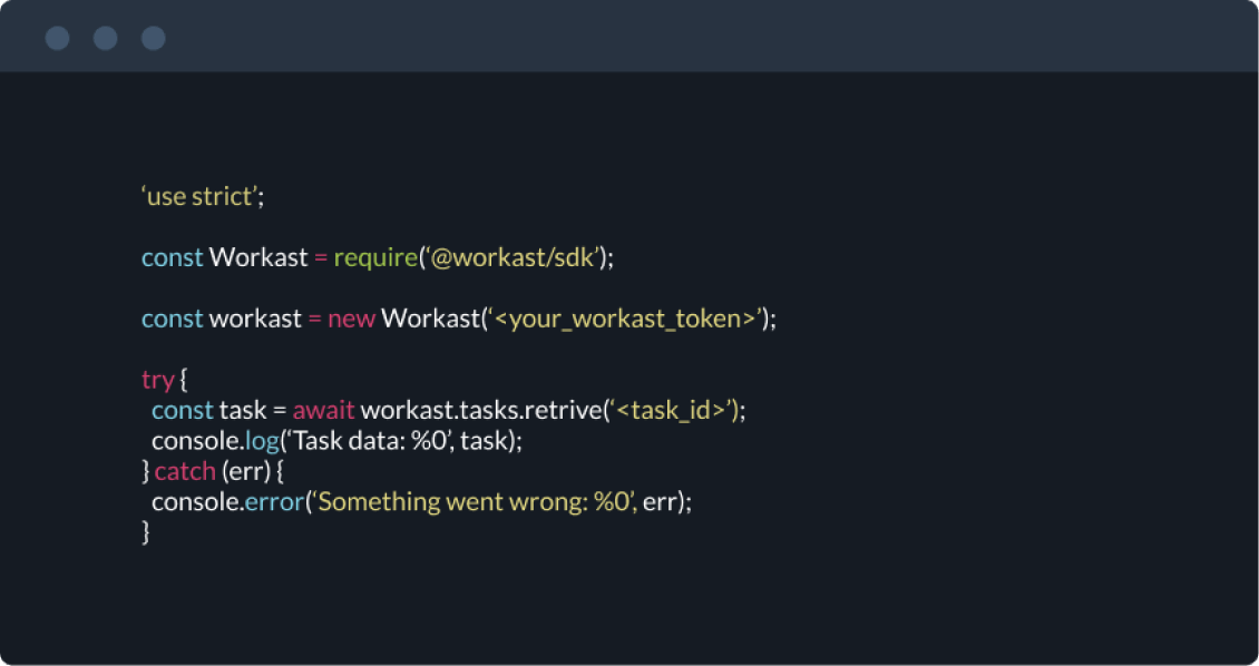 Webhooks and API