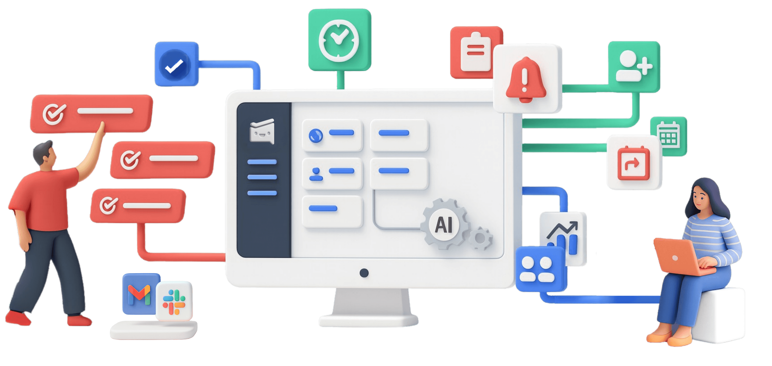 AI-driven task management for growing biz